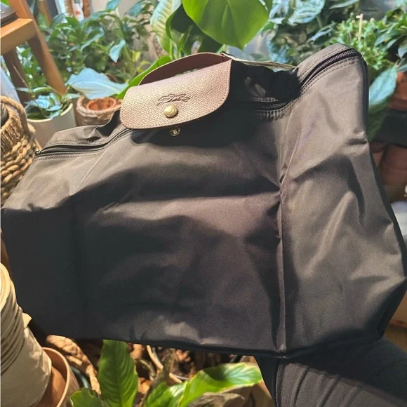 Longchamp Le Pliage Briefcase in Black | New - Picture 8 of 8